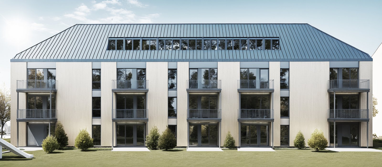 Mehrfamilienhaus für Leutershausen KFW40 QNG
