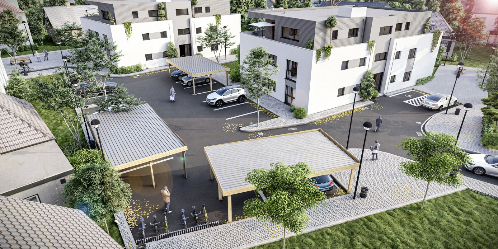 2 Wohnhäuser in Ingersheim - Crailsheim - KFW 40