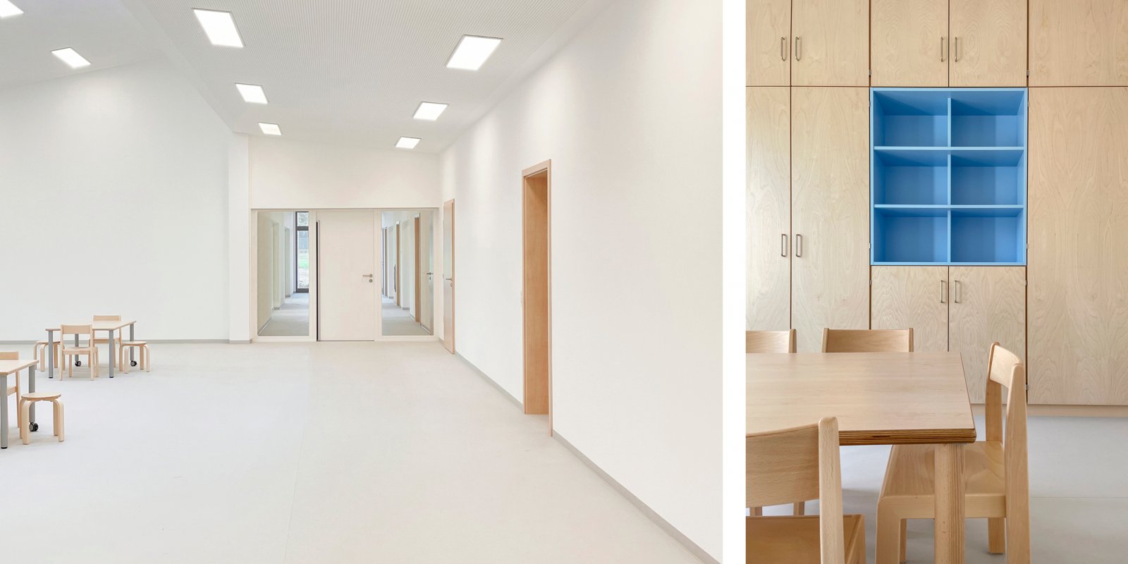 Kindertagesstätte Gemeinde Schnelldorf Holzbau KFW 40