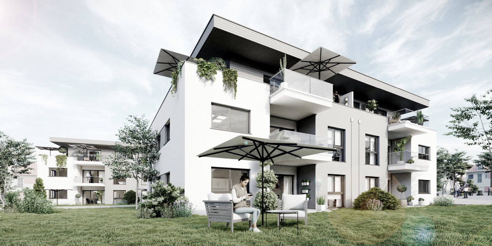2 Wohnhäuser in Ingersheim - Crailsheim - KFW 40
