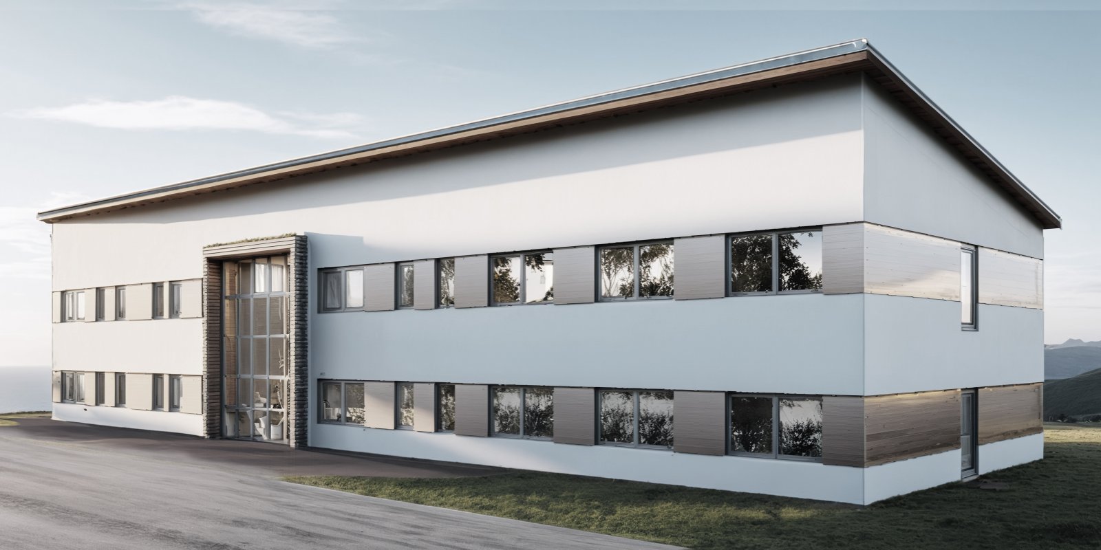 Bürogebäude in Kirchberg an der Jagst in KFW 40
