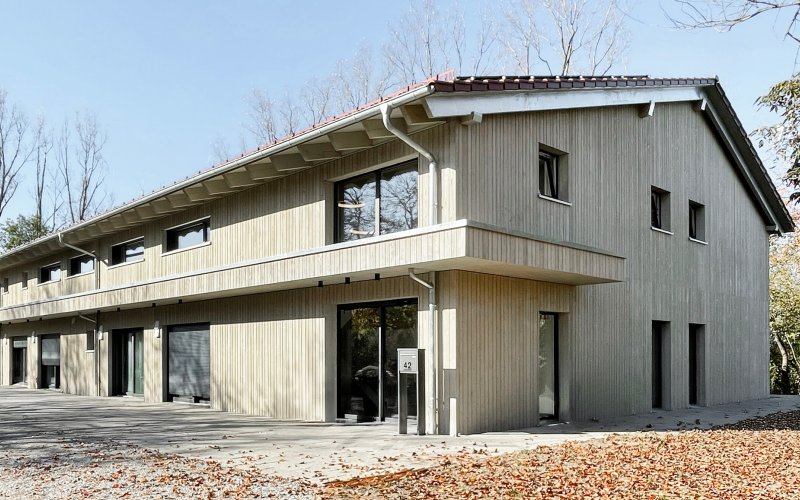 Hospiz für die Stadt Schwäbisch Hall Holzbau KFW40
