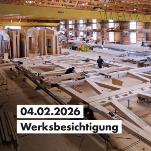 Produktionshalle Bauer Holzbau